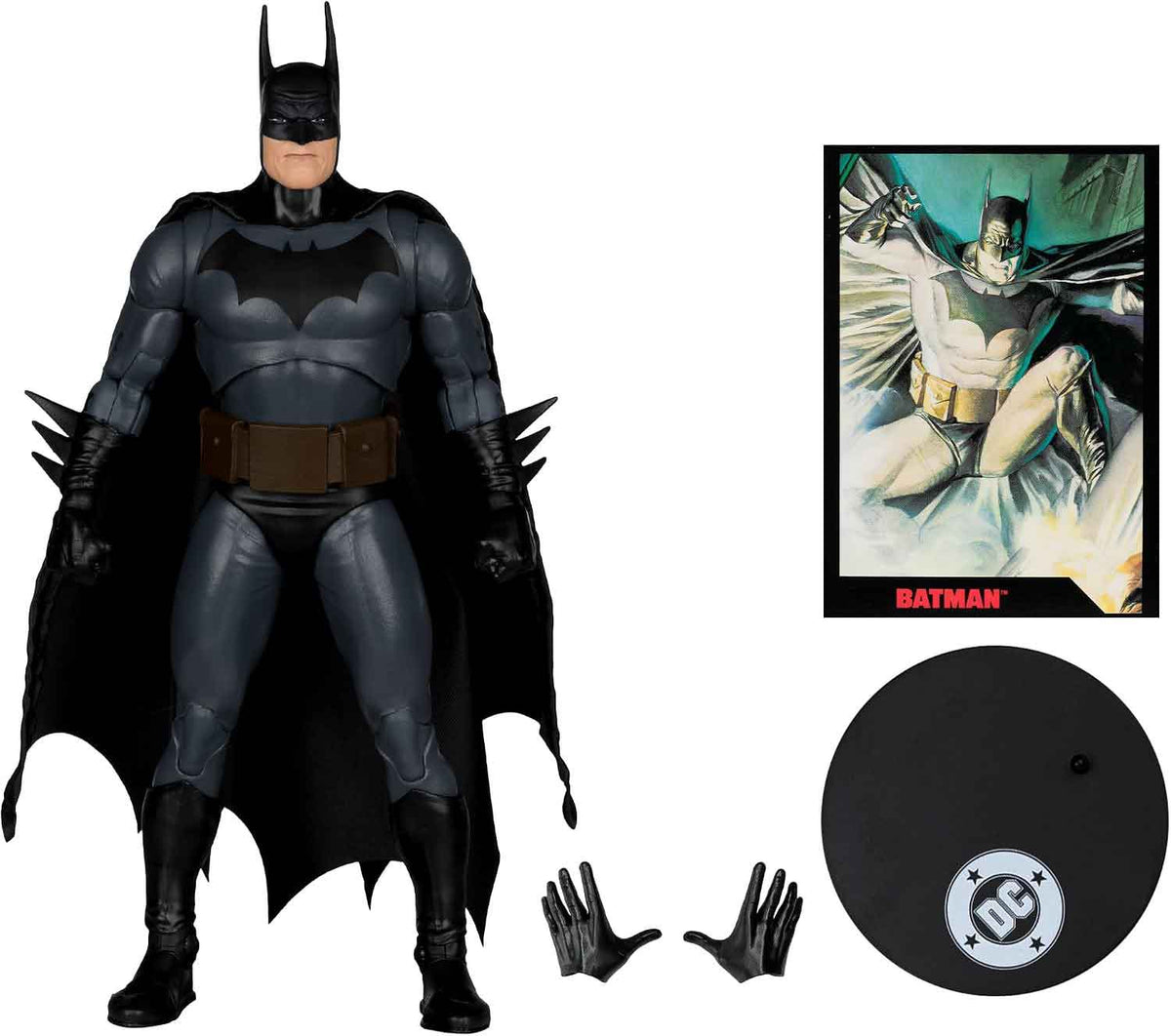 DC Direct Justice #1 7 Inch Action Figure Page Punchers - Batman