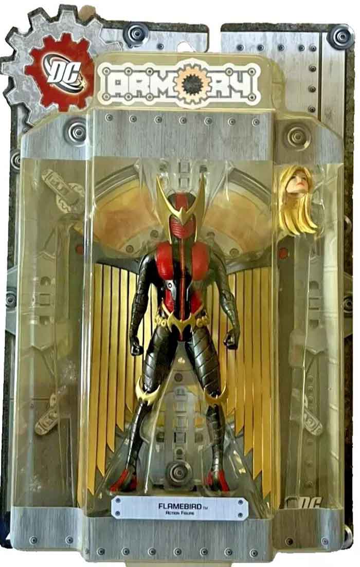 DC Armory 6 Inch Action Figure - Flamebird (Shelf Wear Packaging)