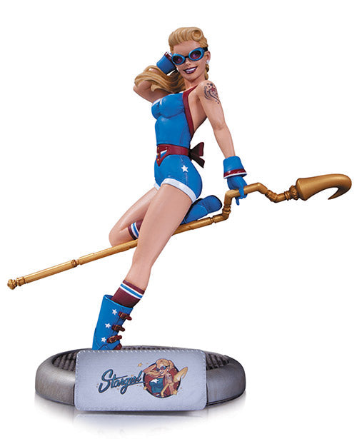 DC Comics Bombshells 10 Inch Statue Figure - Stargirl (Sub-Standard Packaging)