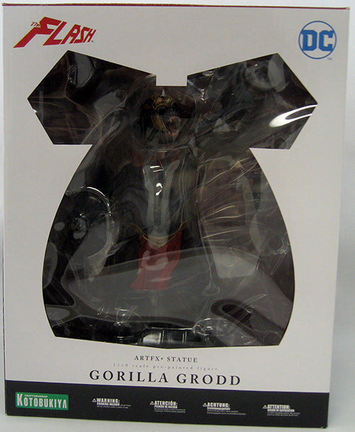 DC Comics Presents 10 Inch Statue Figure ArtFX+ - Gorilla Grodd (Shelf Wear Packaging)