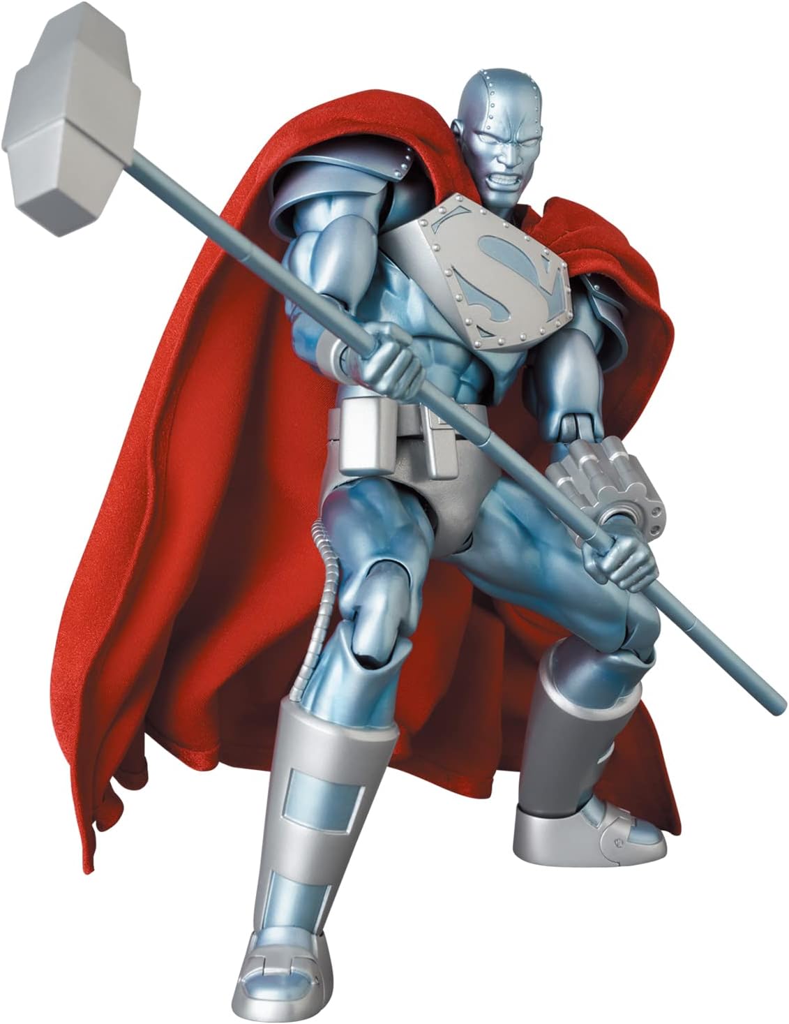 DC Comics Return of Superman 6 Inch Action Figure Mafex - Steel (Pre-Order Ships Nov. 2027)