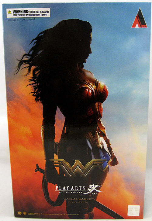 DC Comics Variant 10 Inch Action Figure Play Arts Kai - Wonder Woman (Shelf Wear Packaging)