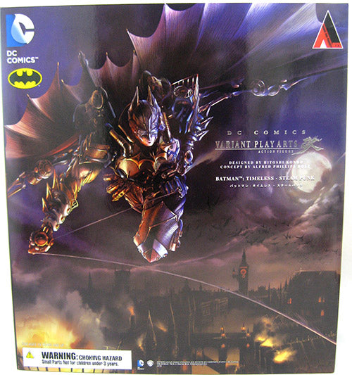 DC Comics Variants 11 Inch Action Figure Play Arts Kai - Steampunk Batman (Shelf Wear Packaging)
