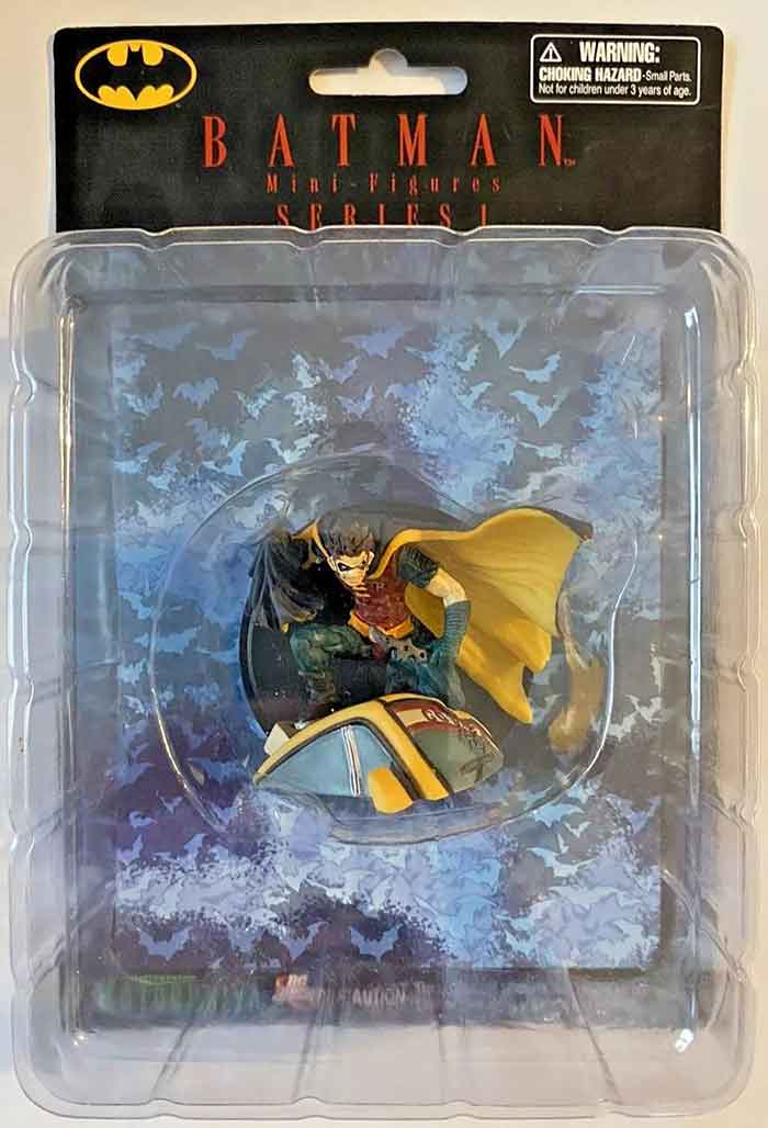 DC Direct Mini Batman 3.75 Inch Action Figure Series 1 - Robin (Shelf Wear Packaging)