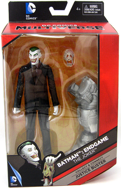 DC Comics Multiverse 6 Inch Action Figure Justice Buster Series - Endgame Joker #2 of 6 (Shelf Wear Packaging)