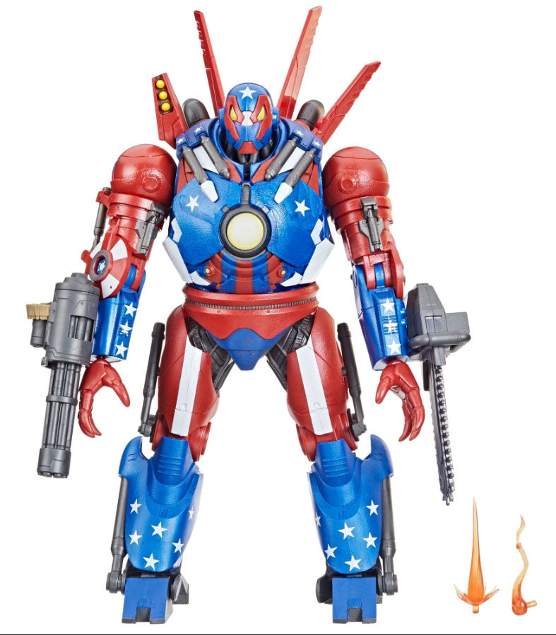 Marvel Legends Iron Man 9 Inch Action Figure Deluxe Exclusive - Detroit Steel