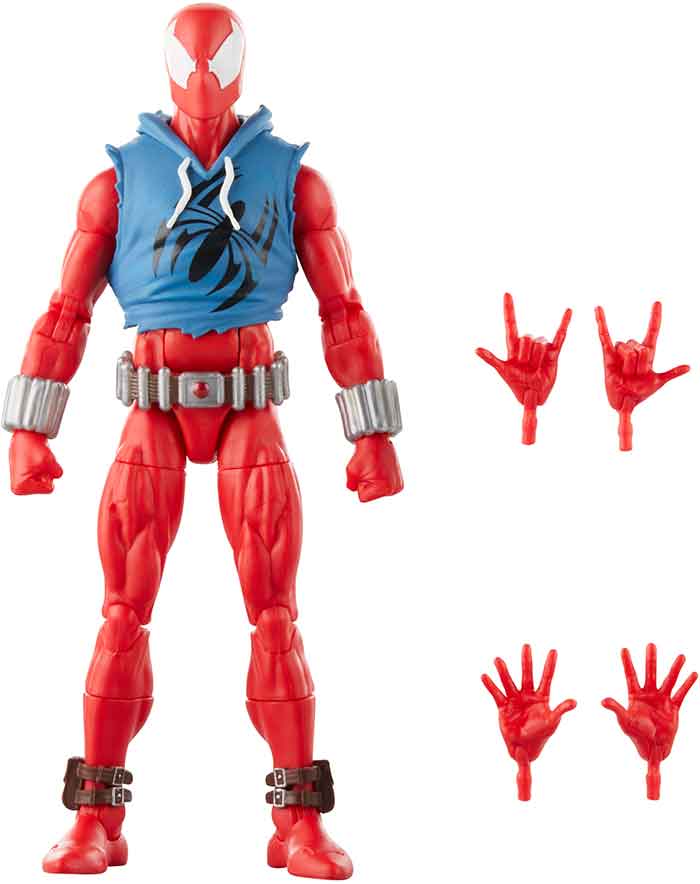 Marvel Legends Retro 6 Inch Action Figure Spider-Man Wave 4 - Scarlet Spider