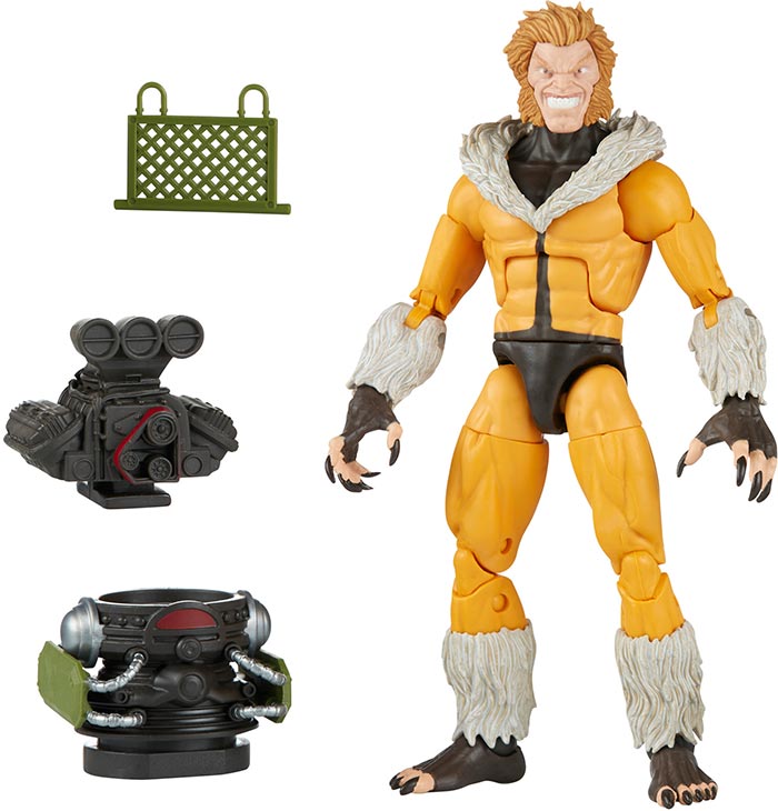 Marvel Legends X-Men 6 Inch Action Figure BAF Bonebreaker - Sabretooth (Shelf Wear Packaging)