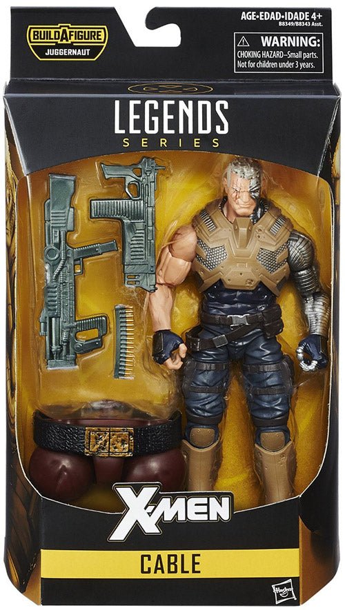 Marvel Legends X-Men 6 Inch Action Figure Juggernaut Series - Cable (Shelf Wear Packaging)