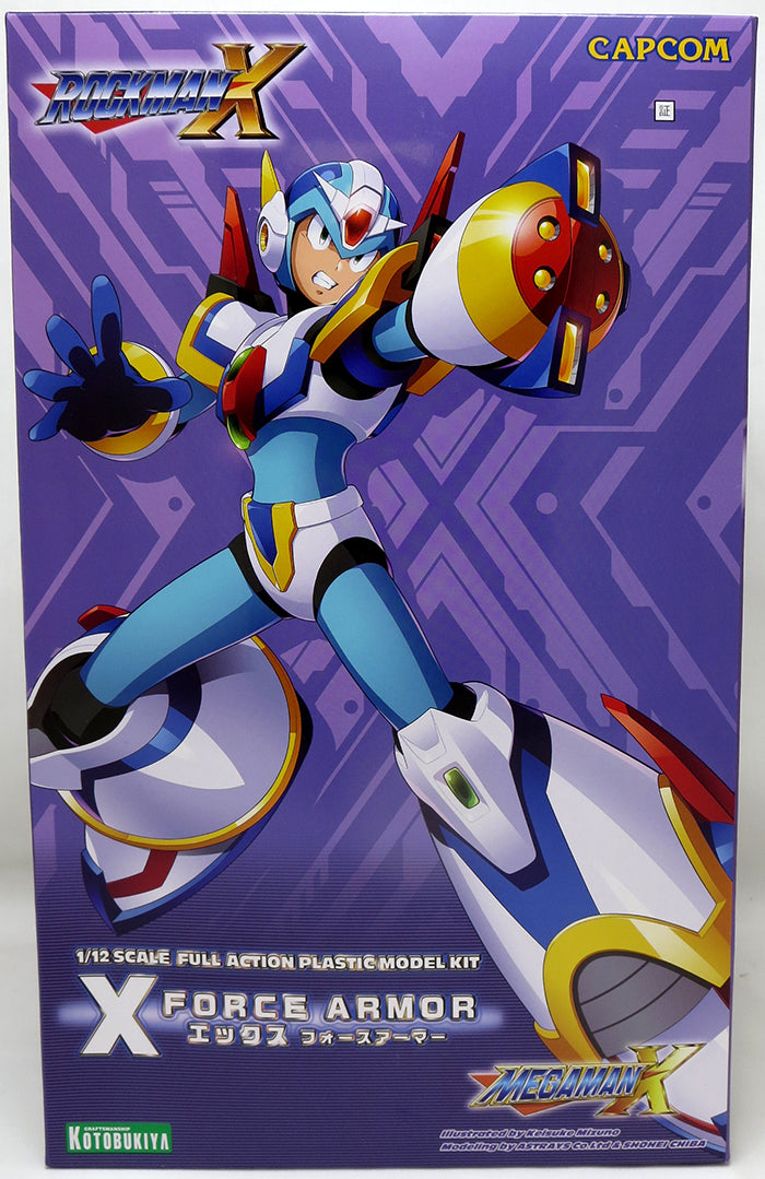 Megaman 6 Inch Model Kit - Mega Man X Force Armor