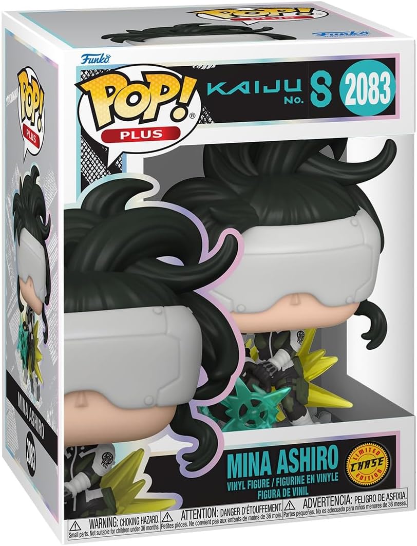 Pop Animation Kaiju No.8 3.75 Inch Action Figure Exclusive - Mina Ashiro #2083 Chase