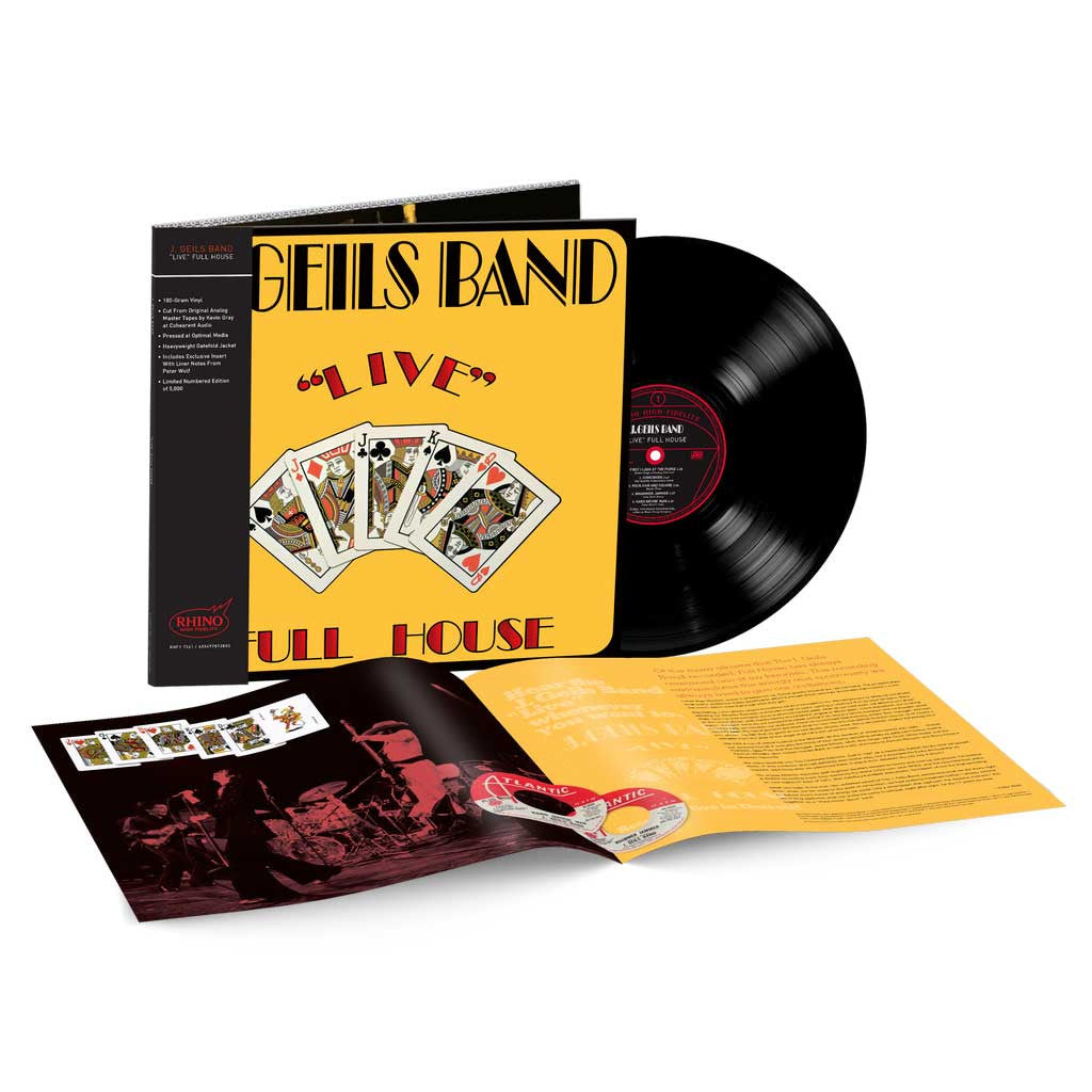 [Pre Order] J. Geils Band - "Live" Full House - Rhino Hi-Fi LP