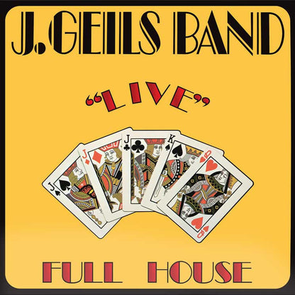 [Pre Order] J. Geils Band - "Live" Full House - Rhino Hi-Fi LP