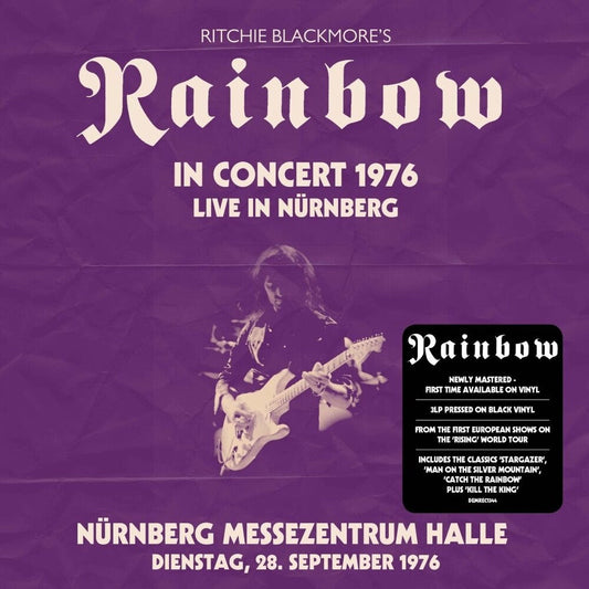 [Pre Order] Rainbow - Live In Nurnberg 1976 - LP *