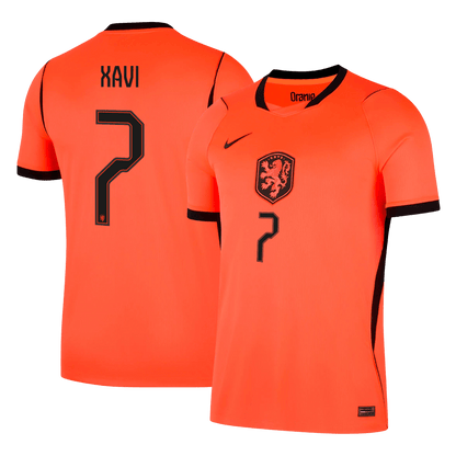 XAVI #7 Mens Netherlands World Cup Home Jersey 2026