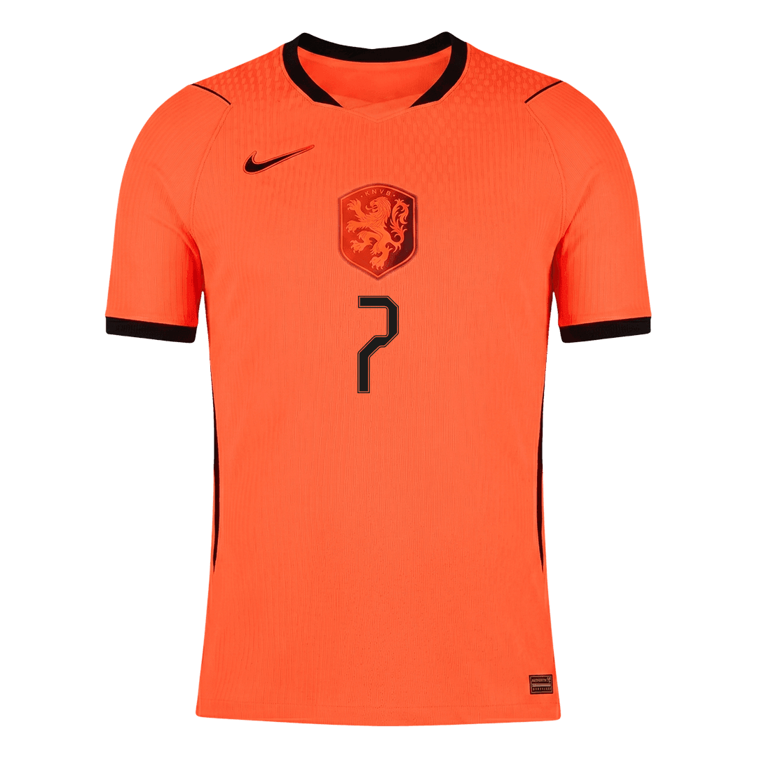 XAVI #7 Mens Netherlands World Cup Home Jersey 2026 - Player Version (Slim Fit)