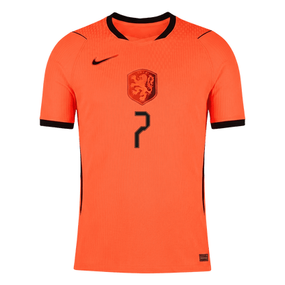 XAVI #7 Mens Netherlands World Cup Home Jersey 2026 - Player Version (Slim Fit)