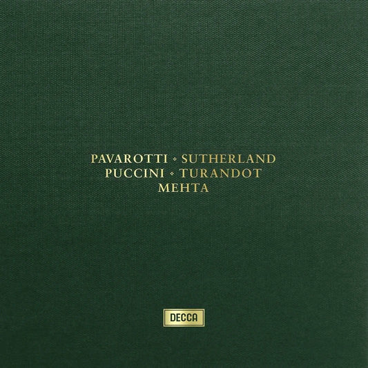 [Pre Order] Joan Sutherland & Luciano Pavarotti - Puccini: Turnadot - LP Box Set