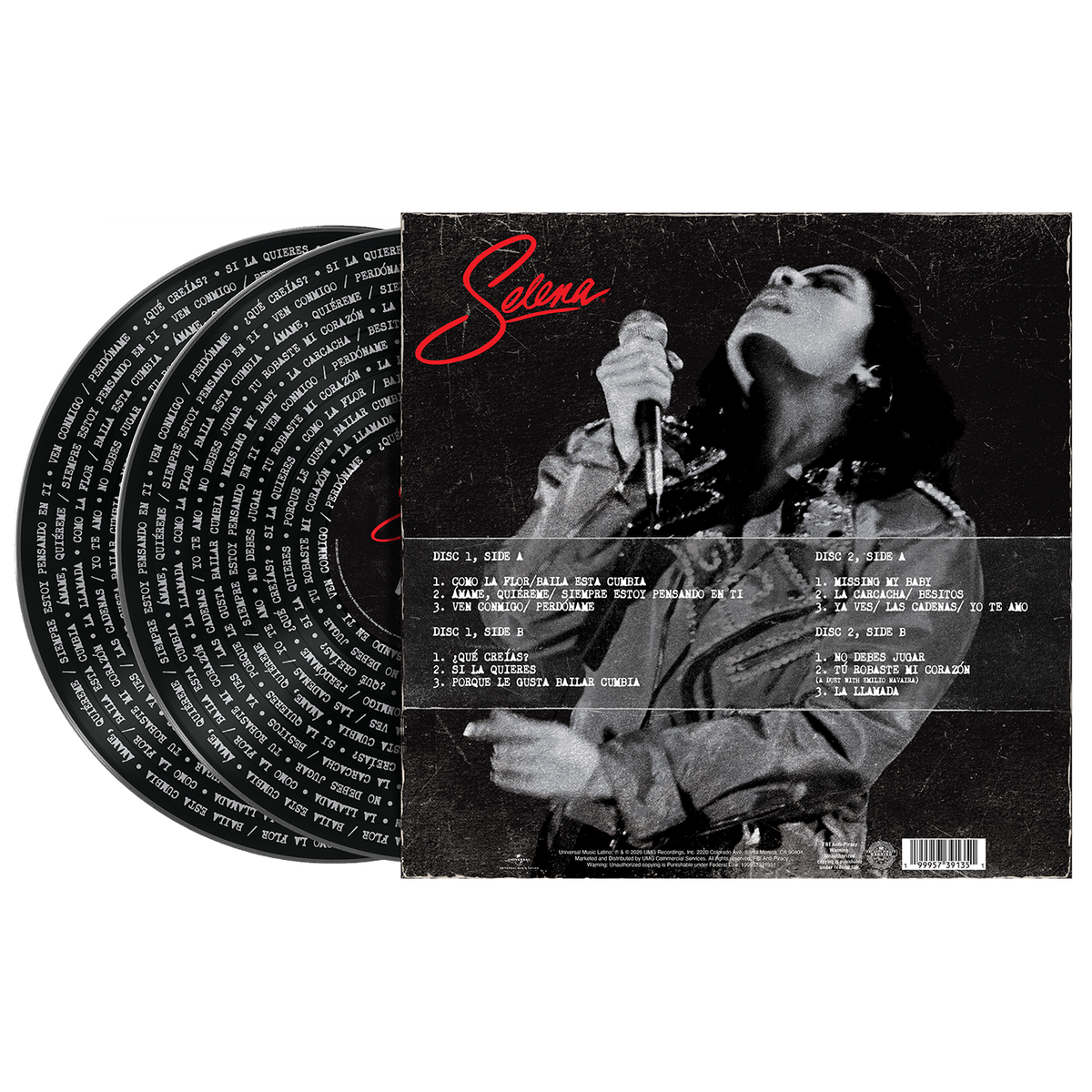 [Pre Order] Selena - Selena LIVE - Picture Disc LP