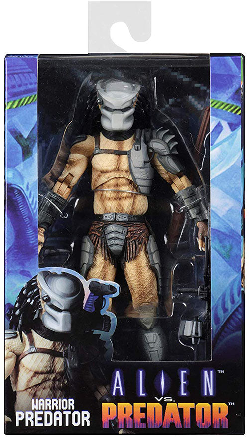 Alien vs Predator 7 Inch Action Figure Arcade Predator Series - Predator Warrior (Shelf Wear Packaging)