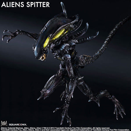 Aliens: Colonial Marines 8 Inch Action Figure Play Arts Kai - Alien Spitter (Shelf Wear Packaging)