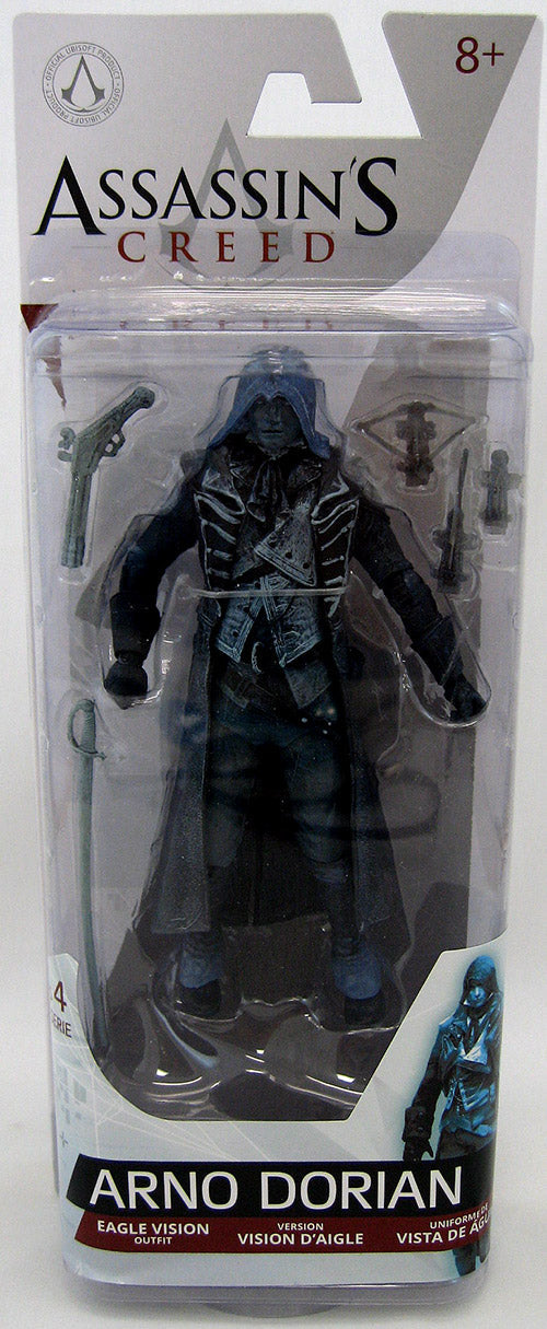 Assassin's Creed 5 Inch Action Figure Series 4 - Arno Dorian Eagle Vision Outfit (Shelf Wear Packaging)