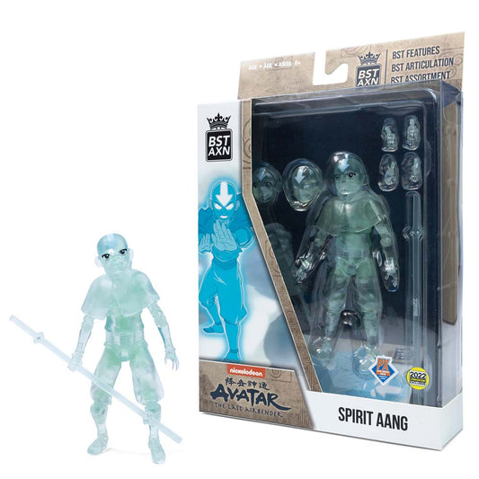 Avatar The Last Airbender SDCC 2022 5 Inch Action Figure AXN Exclusive - Spirit Aang (Shelf Wear Packaging)