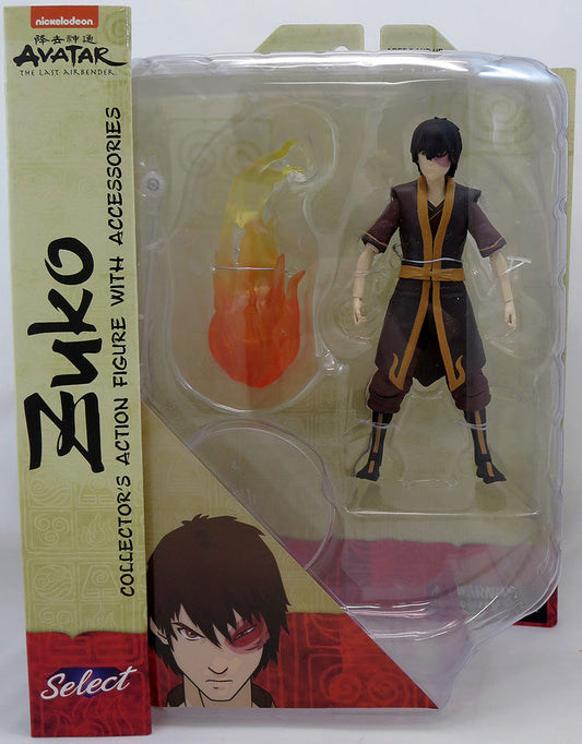 Avatar The Last Airbender 6 Inch Action Figure Select Series - Zuko (Sub-Standard Packaging)