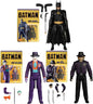Batman 1989 3.75 Inch Action Figure 5 Points - Set of 3 (Batman - Joker - Goon)