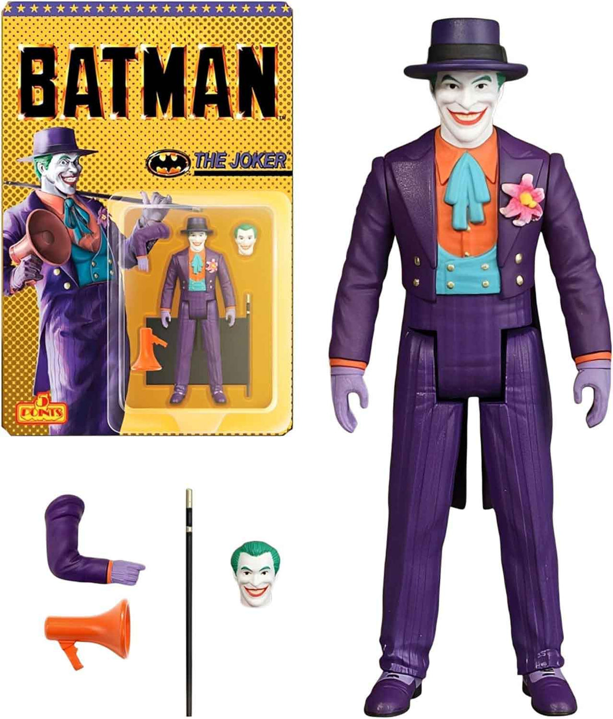 Batman 1989 3.75 Inch Action Figure 5 Points - The Joker
