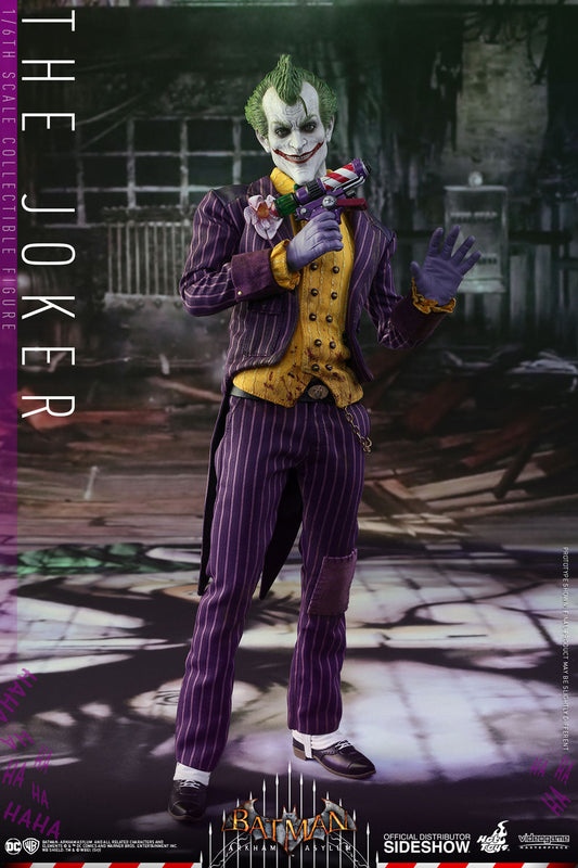 Batman Arkham Asylum 12 Inch Action Figure Video Game Masterpiece 1.6 Scale Series - The Joker Hot Toys 902938
