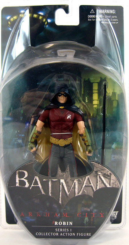 Batman Arkham City 7 Inch Action Figure Series 1 - Robin (Sub-Standard Packaging)