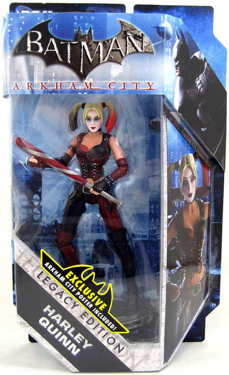 Batman Legacy 6 Inch Action Figure Series 3 - Arkham City Harley Quinn (Shelf Wear Packaging)