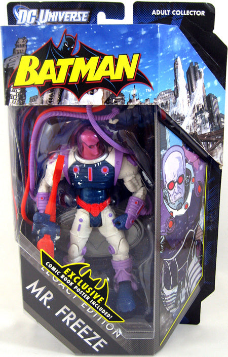 Batman Legacy 6 Inch Action Figure Wave 1 - Silver Age Mr. Freeze (Shelf Wear Packaging)