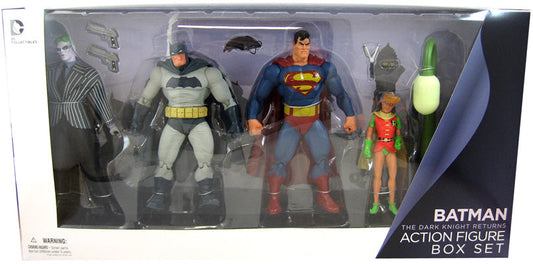 Batman The Dark Knight Returns 6 Inch Action Figure Box Set Series - Dark Knight Returns 4-Pack 1st Edition No Red Sticker