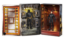 Batman The Dark Knight Rises 6 Inch Action Figure Movie Masters - Bruce Wayne to Batman SDCC 2012 (Previously Opened and Displayed)