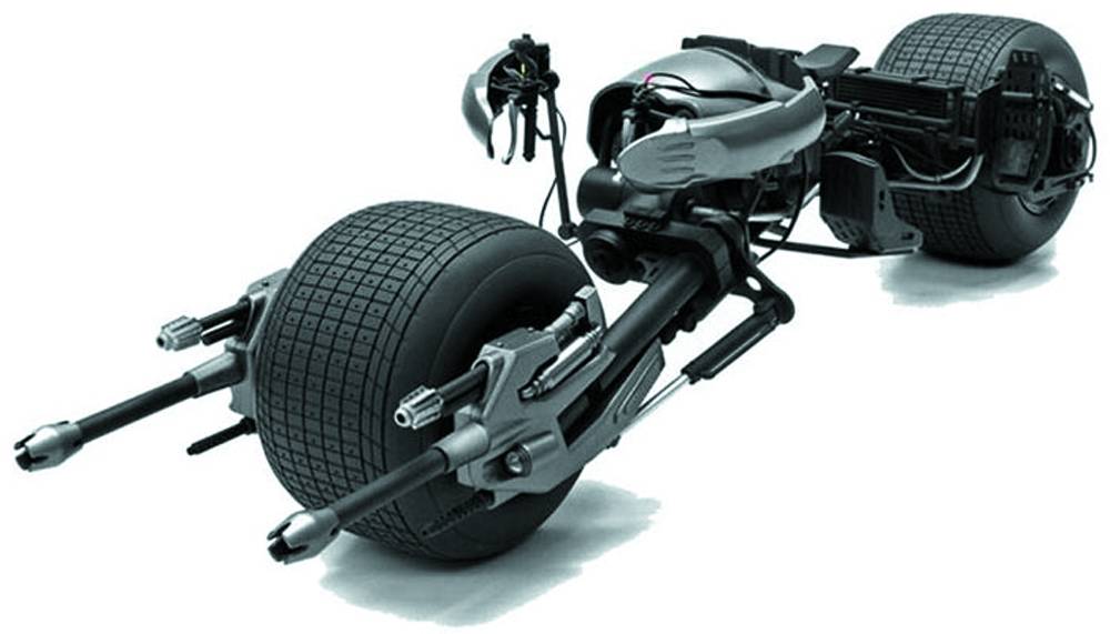 Batman The Dark Knight Rises 4 Inch Vehicle Figure Die Cast Series - Batpod 1/43 Scale
