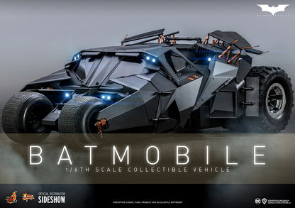 Batman The Dark Knight Trilogy 28 Inch Vehicle Figure 1/6 Scale - Batmobile Hot Toys 908080 (Previously Opened Missing Poster Sheet and Mailer Box)