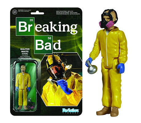 Breaking Bad 3.75 Inch Action Figure Reaction Series - Walter White Cook (Shelf Wear Packaging)