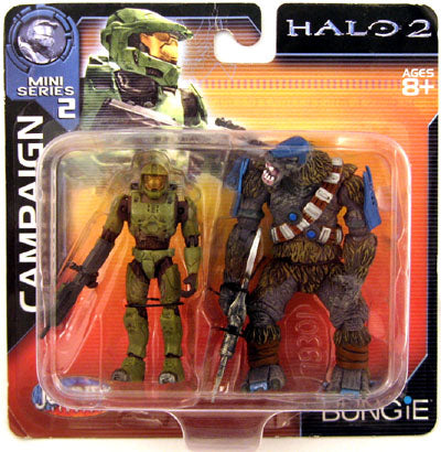 Campaign Pack - Halo 2 Action Figure Mini Series 2 Joyride Toys (Shelf Wear Packaging)