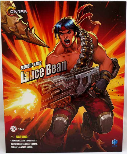 Contra Operation Galuga 6 Inch Action Figure Exquisite Basic - Lance Bean
