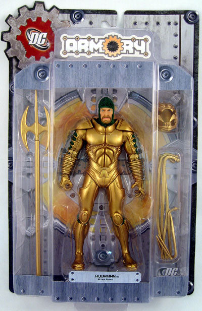 DC Armory Action Figues Series 1: Aquaman (Shelf Wear Packaging)