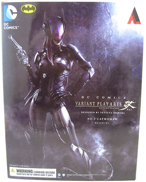 DC Comics Variants 11 Inch Action Figure Play Arts Kai - Catwoman (Sub-Standard Packaging)