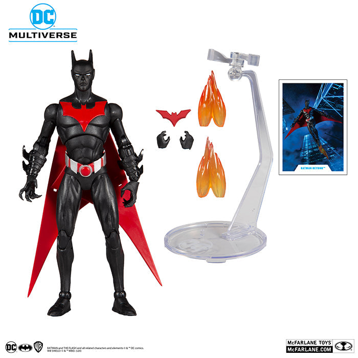 DC Multiverse Animated Series 7 Inch Action Figure - Batman Beyond (Human Face Version) (Shelf Wear Packaging)