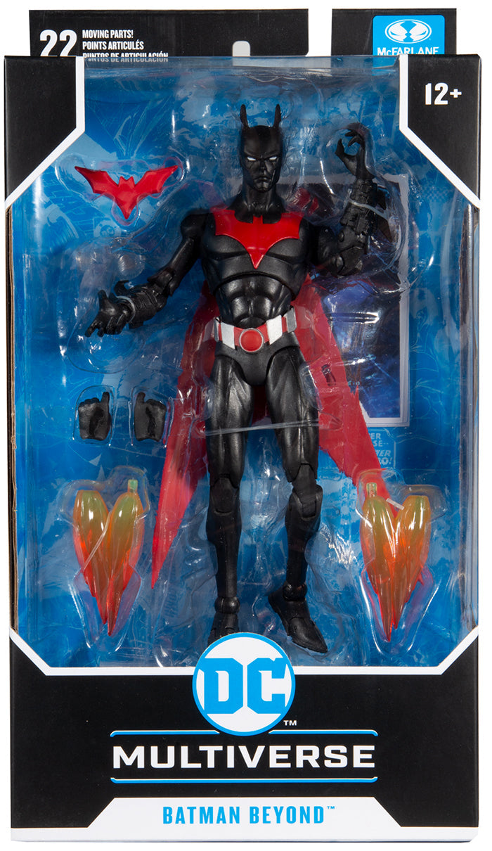 DC Multiverse Animated Series 7 Inch Action Figure - Batman Beyond (Human Face Version) (Shelf Wear Packaging)