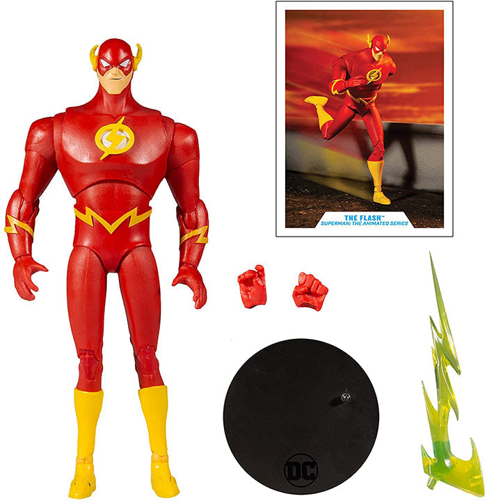 DC Multiverse Animated Series 7 Inch Action Figure - The Flash (Sub-Standard Packaging)