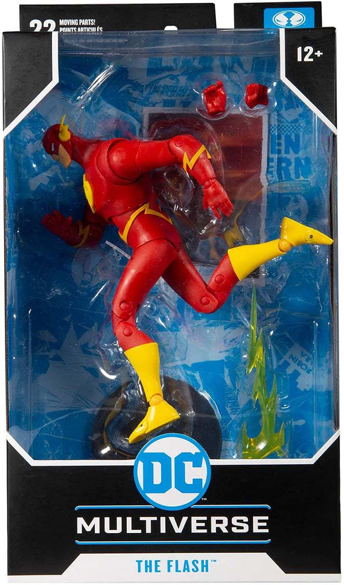 DC Multiverse Animated Series 7 Inch Action Figure - The Flash (Sub-Standard Packaging)