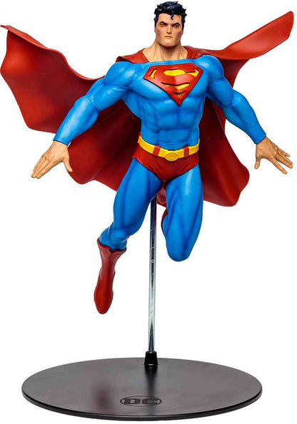 DC Multiverse 12 Inch Statue Figure - Superman For Tomorrow (Shelf Wear Packaging)