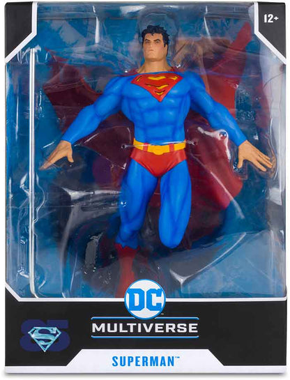 DC Multiverse 12 Inch Statue Figure - Superman For Tomorrow (Shelf Wear Packaging)