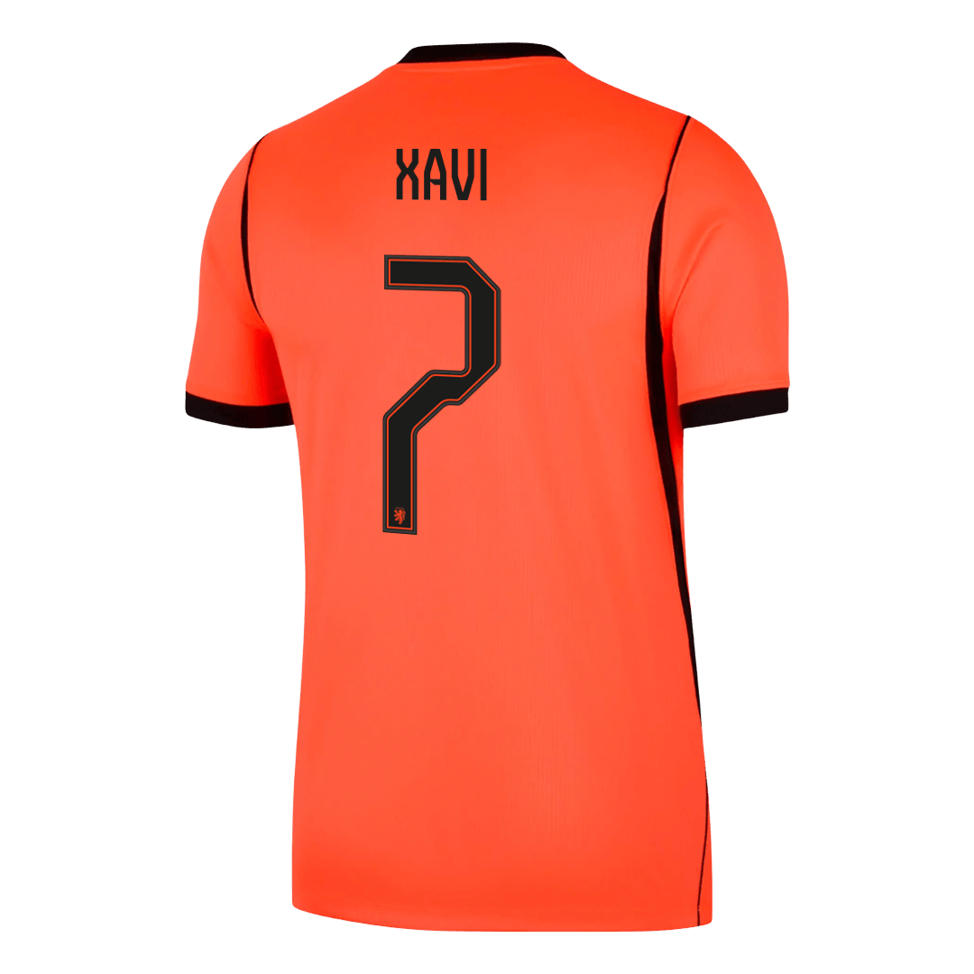 XAVI #7 Mens Netherlands World Cup Home Jersey 2026